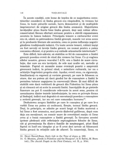 Viața de zi cu zi în vremea lui Iisus