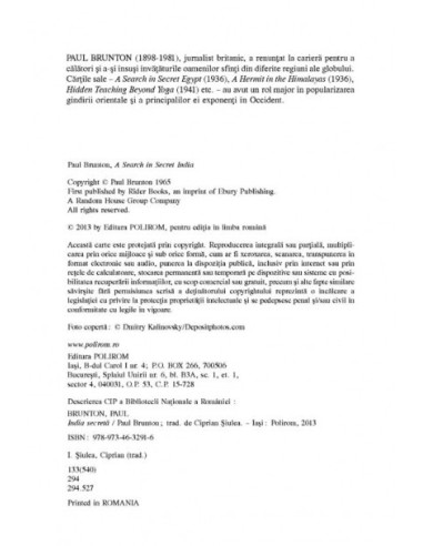 India secretă India secretă