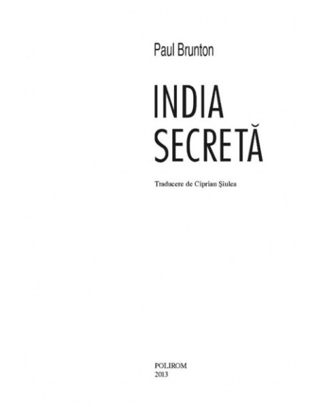 India secretă