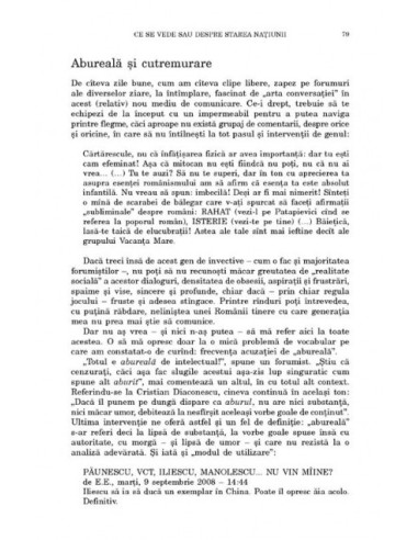 Scutecele națiunii și hainele...