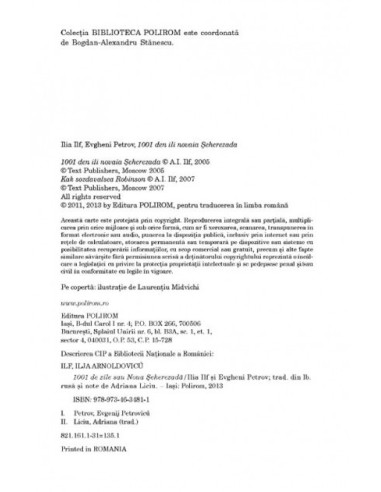 1001 de zile sau Noua Șeherezadă