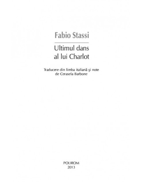 Ultimul dans al lui Charlot