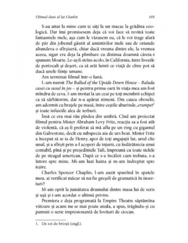 Ultimul dans al lui Charlot