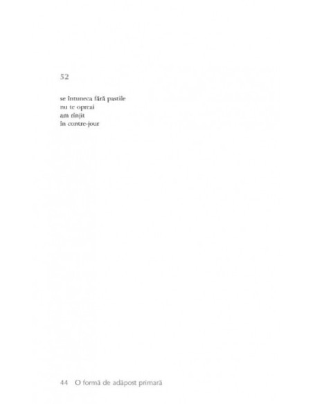 O formă de adăpost primară