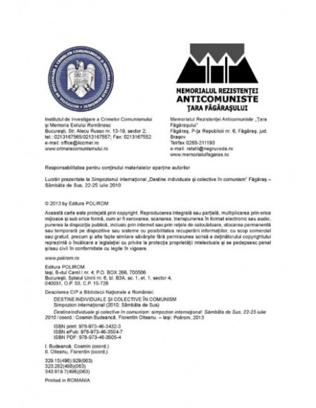 Destine individuale și colective în comunism