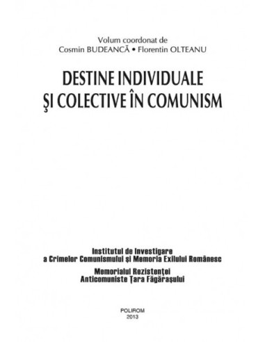 Destine individuale și colective în...
