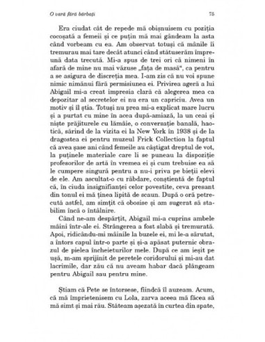 O vară fără bărbaţi