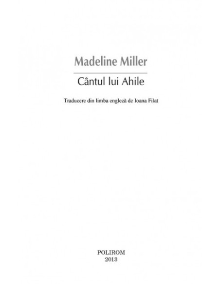 Cântul lui Ahile