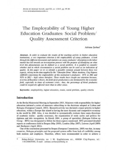 Revista de Asistență Socială. Nr. 1/2013