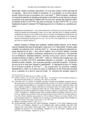 Război, pace şi comerţ în Islam....