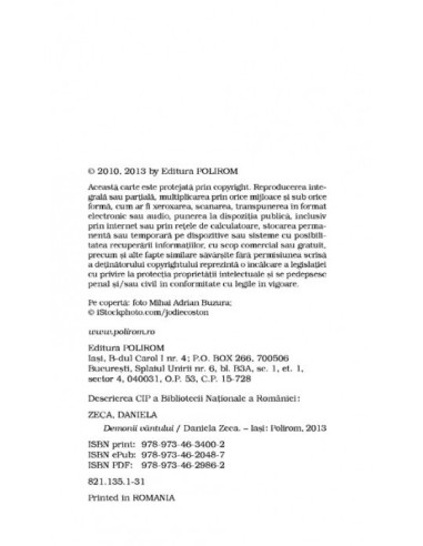 Demonii vântului (ediția a II-a, de...