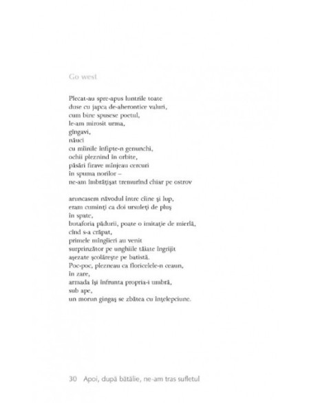 Apoi, după bătălie, ne-am tras sufletul