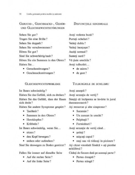 Limba germană pentru medici și asistente