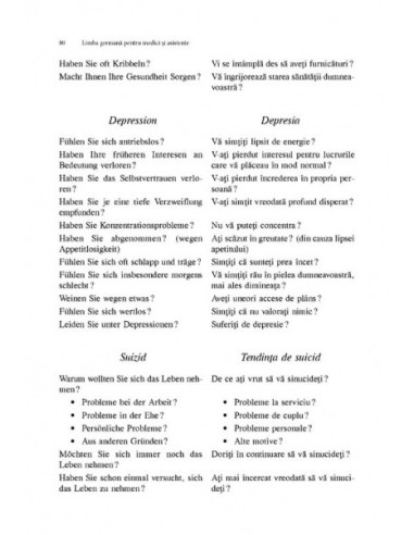 Limba germană pentru medici și asistente Limba germană pentru medici și asistente