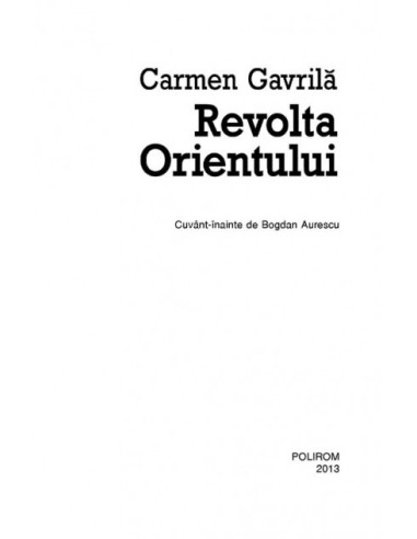 Revolta Orientului
