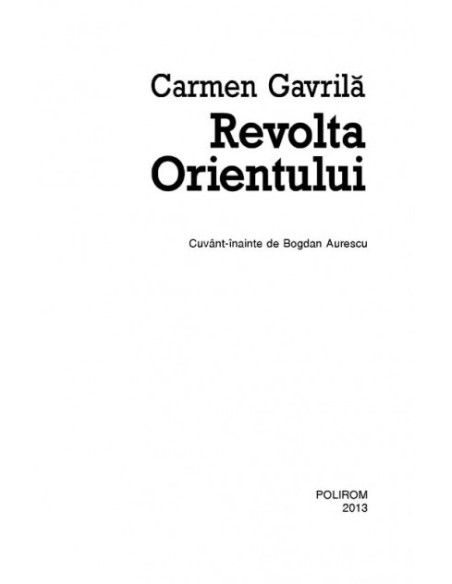 Revolta Orientului