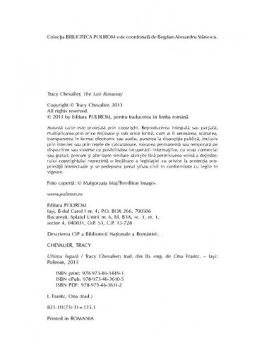 Ultima fugară Ultima fugară