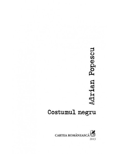 Costumul negru