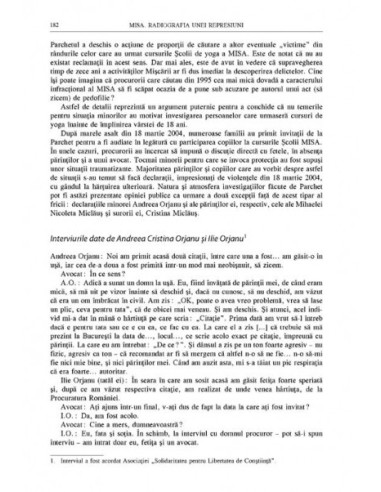 MISA. Radiografia unei represiuni