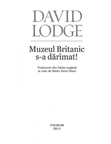Muzeul Britanic s-a dărâmat! Muzeul Britanic s-a dărâmat!
