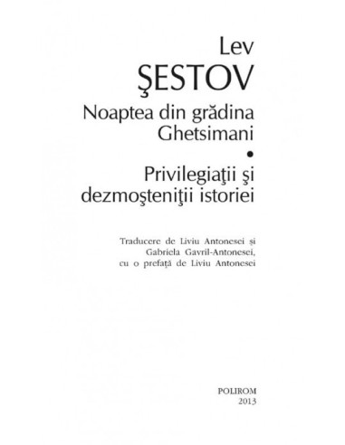 Noaptea din grădina Ghetsimani....