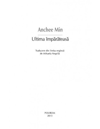 Ultima împărăteasă