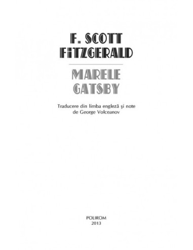 Marele Gatsby