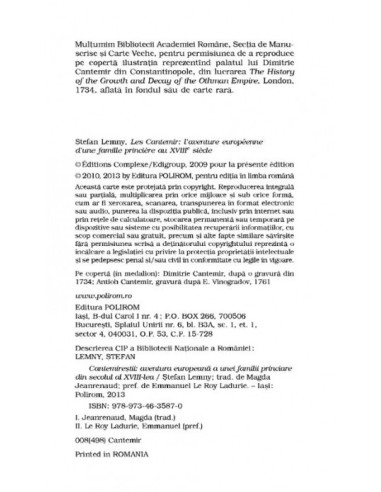 Cantemireştii Cantemireştii
