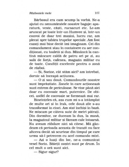 Războaiele mele (ediţia a II-a, de buzunar)