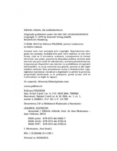 Amantele (ediție de buzunar)