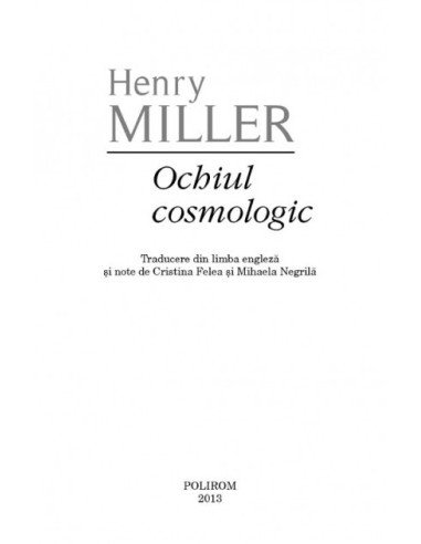 Ochiul cosmologic