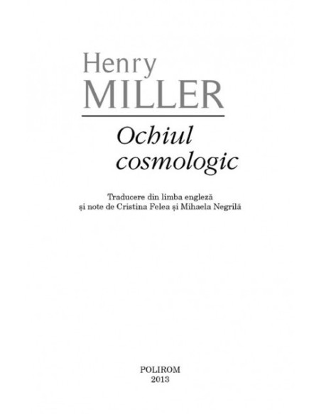 Ochiul cosmologic
