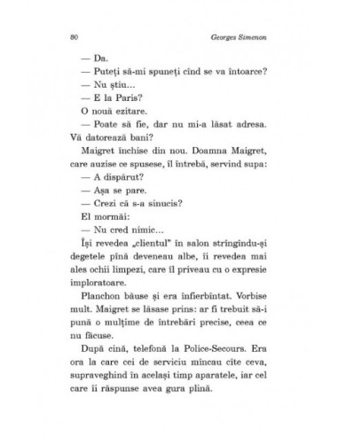 Maigret și clientul de sâmbătă