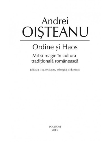 Ordine şi Haos Ordine şi Haos