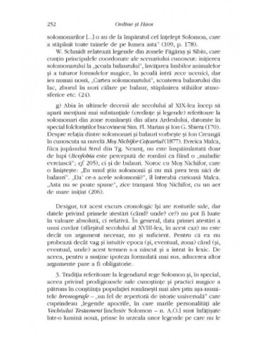 Ordine şi Haos Ordine şi Haos