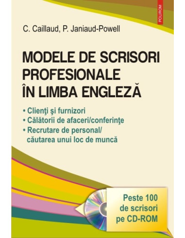Modele de scrisori profesionale în limba engleză (ediția 2016)