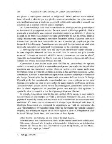 Politica între naţiuni