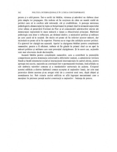 Politica între naţiuni