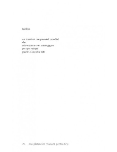 zeii platanelor mixează pentru tine