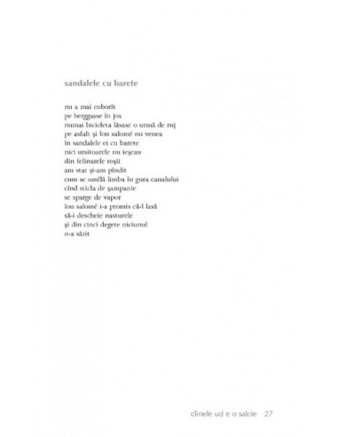 cîinele ud e o salcie