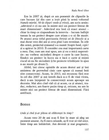 Ce-a vrut să spună autorul