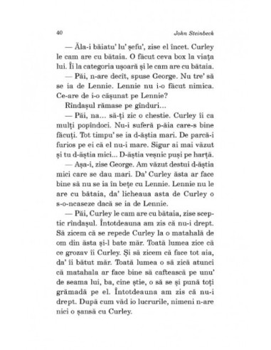 Şoareci şi oameni Şoareci şi oameni