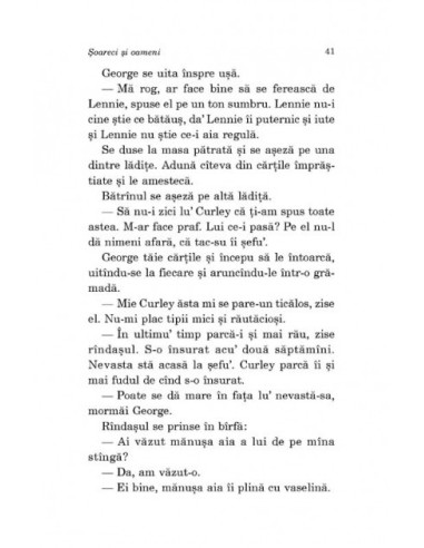 Şoareci şi oameni Şoareci şi oameni