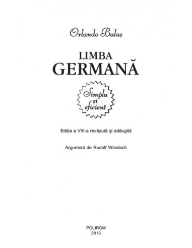 Limba germană. Simplu şi eficient