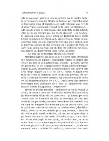 Opere V. Supraviețuirile 3. Logica