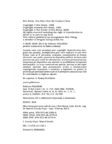 Zbor deasupra unui cuib de cuci