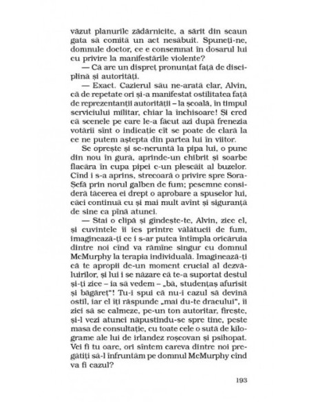 Zbor deasupra unui cuib de cuci