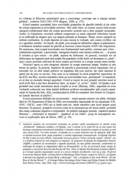 Relațiile internaționale contemporane. Teme centrale în politica mondială