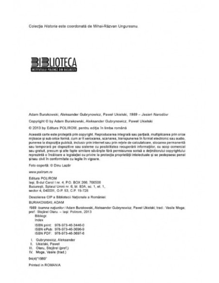 1989. Toamna națiunilor