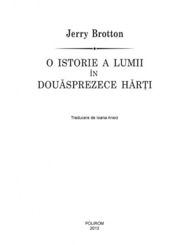 O istorie a lumii în douăsprezece hărți